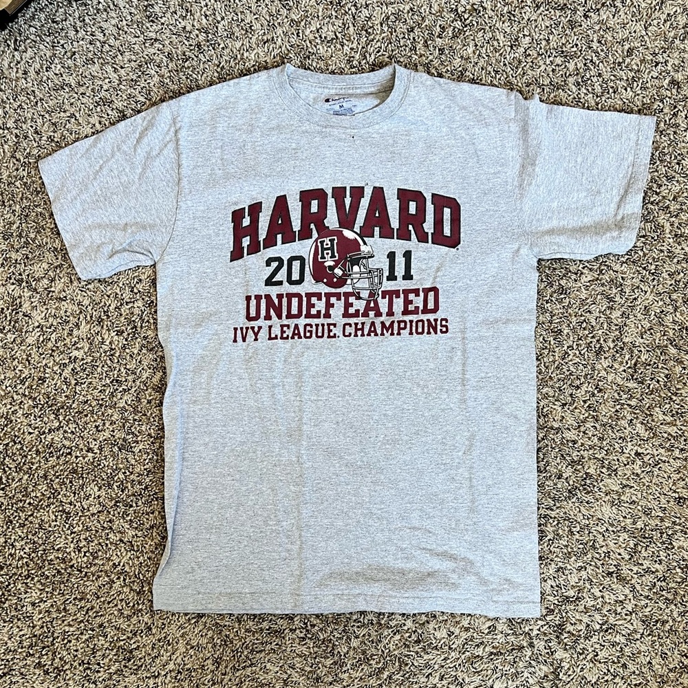 Champion Harvard 2011 league championship tshirt